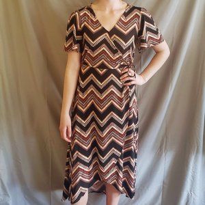 High-low Zig-Zag Dress